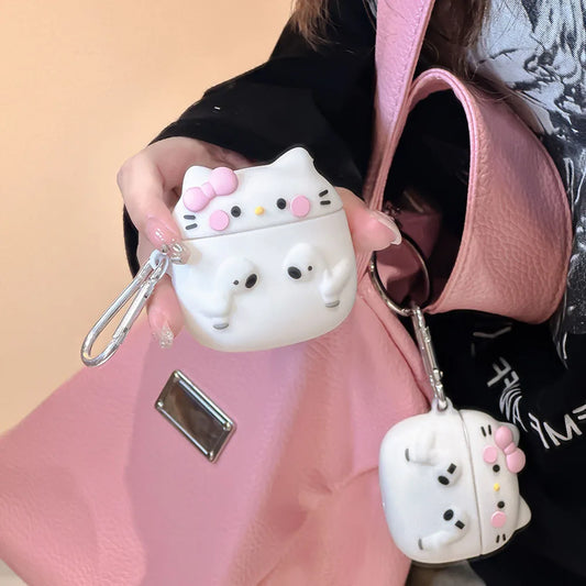 Hello Kitty Cute Silicone Airpods Case