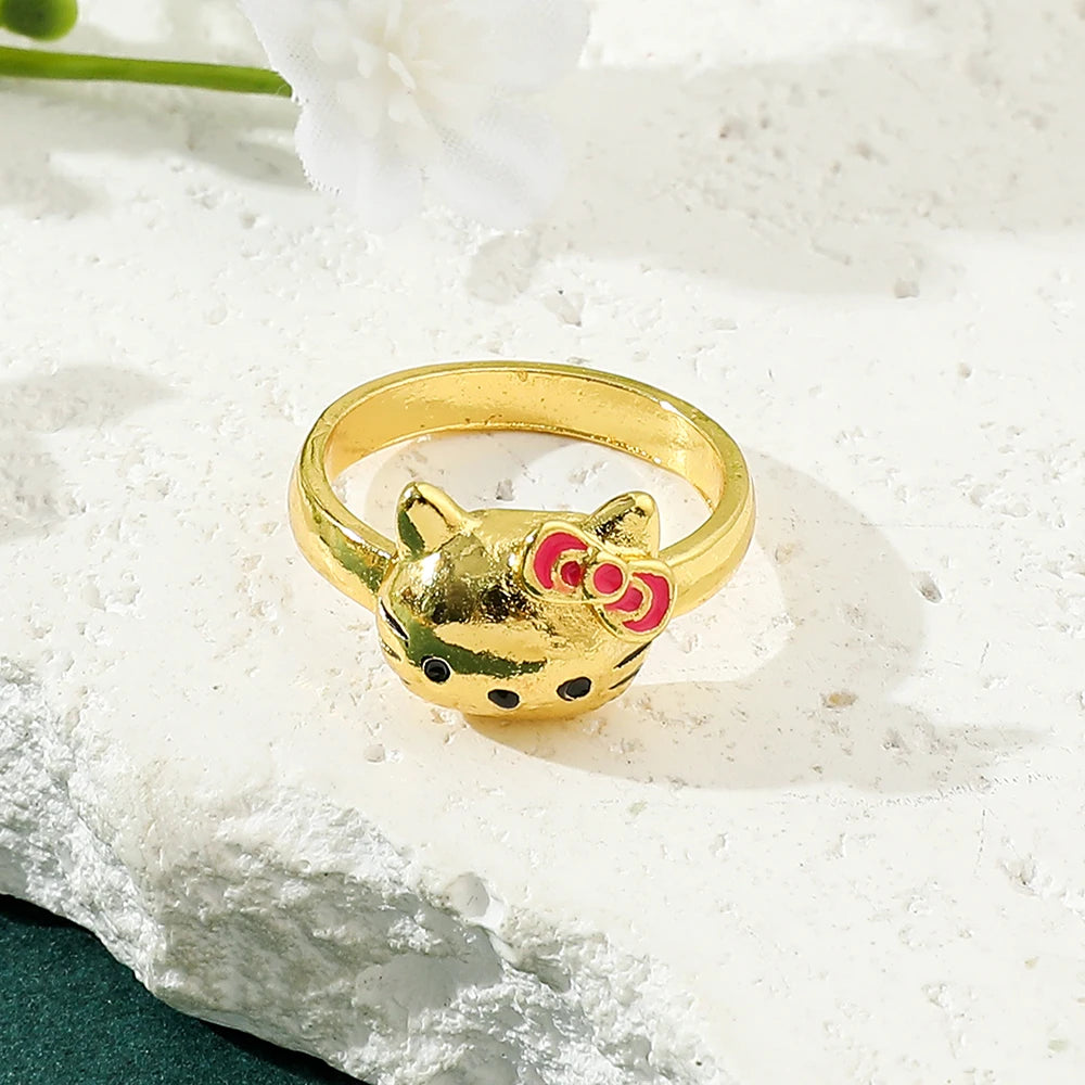 Hello Kitty Gold Ring