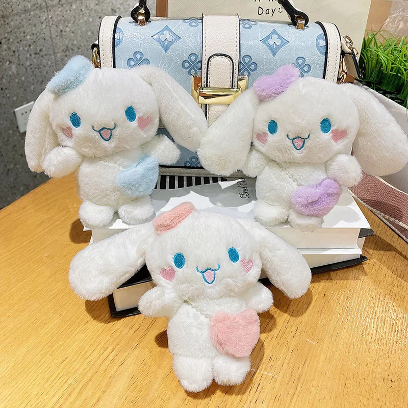 Cinnamoroll Plush Kawaii Adorable Matching Keychain