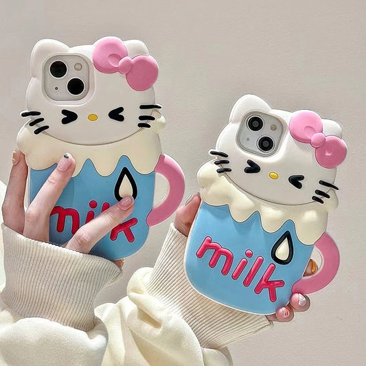 Hello Kitty Milk 3D Phone Case