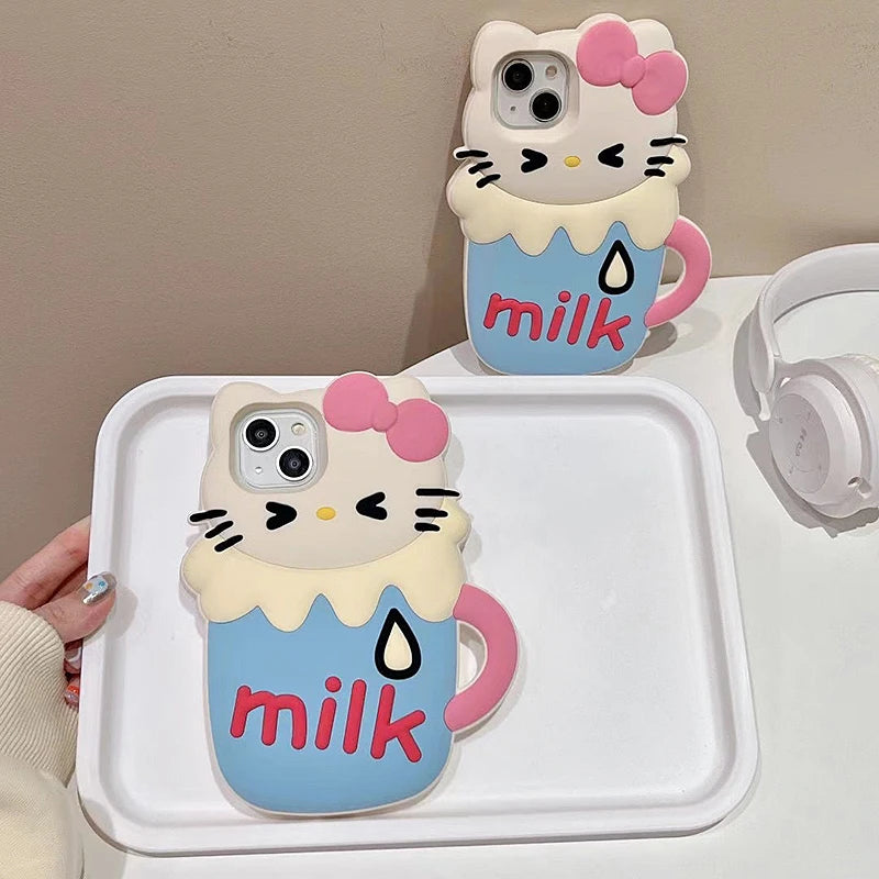 Hello Kitty Milk 3D Phone Case