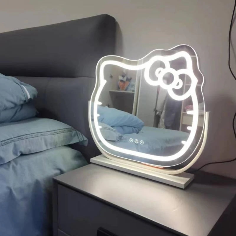 Hello Kitty Large Led Makeup Mirror