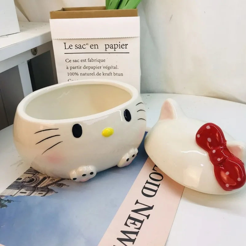 Hello Kitty Ceramic Storage Jar