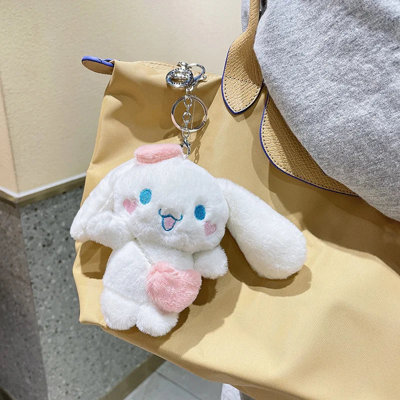 Cinnamoroll Plush Kawaii Adorable Matching Keychain