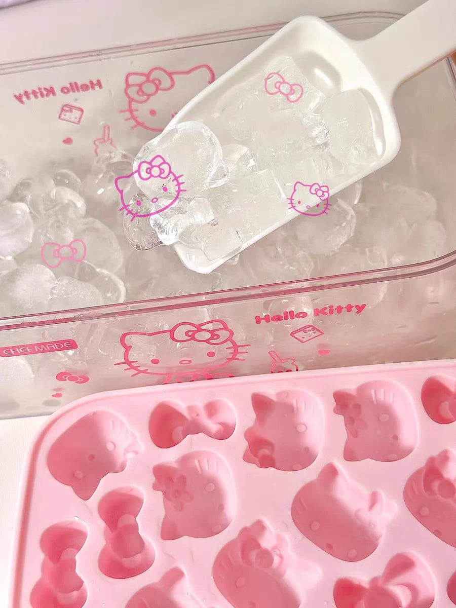 Hello Kitty Ice Tray Cube Mold