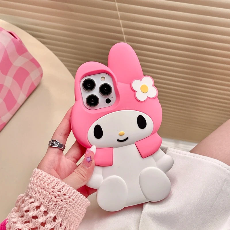 My Melody 3D Silicone Phone Case