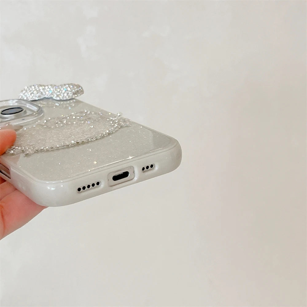 Hello Kitty Luxury Glitter Rhinestone Phone Case