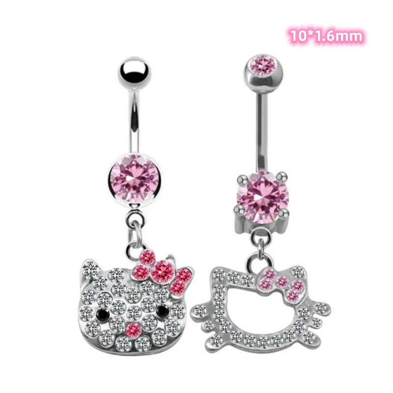 Hello Kitty Belly Ring