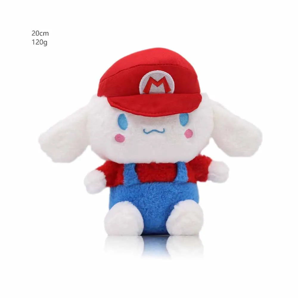 Mario Sanrio Kawaii Plushies