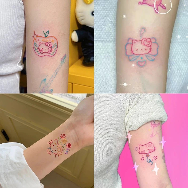 Sanrio Kawaii Tattoo Stickers