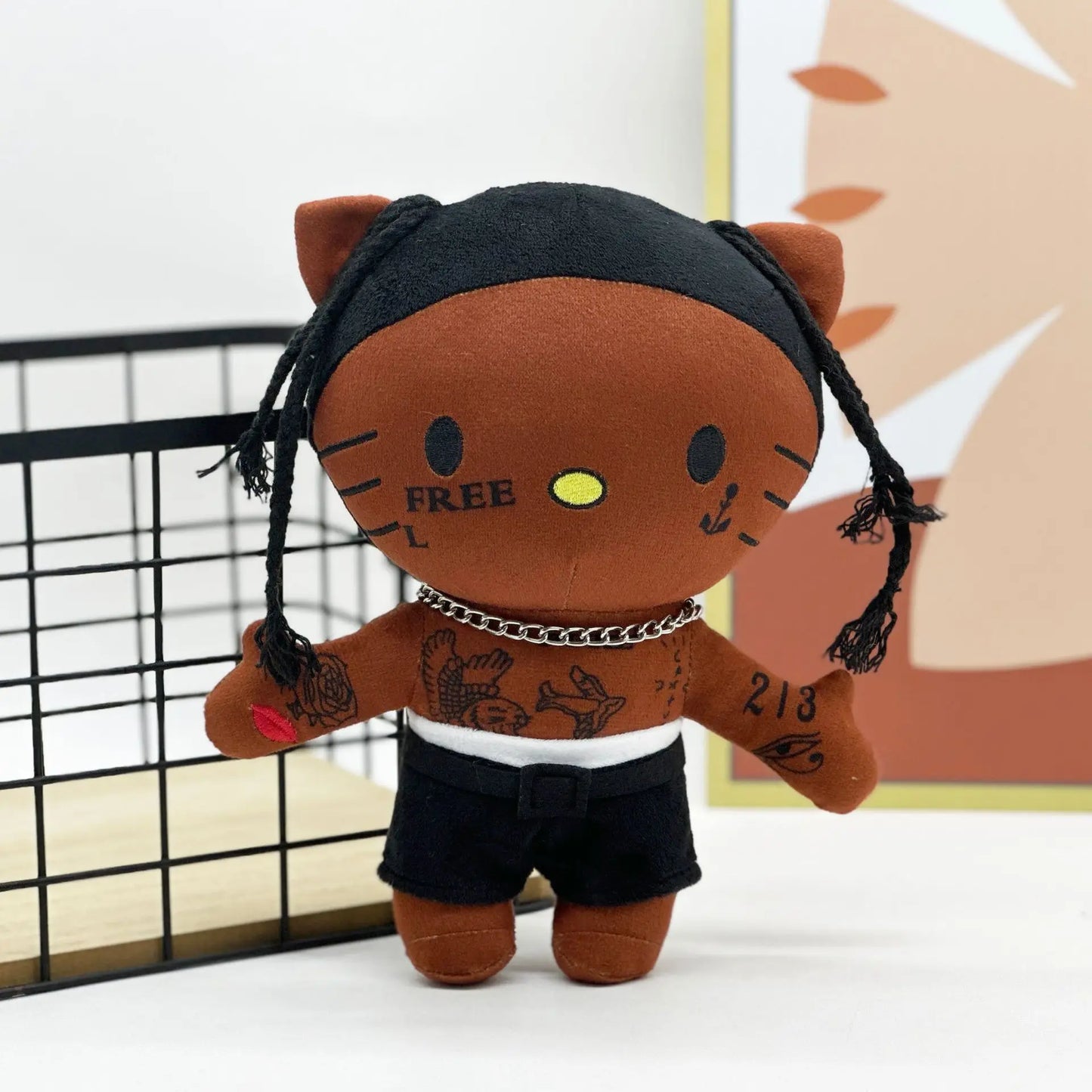 Hello Kitty Travis Scott Plushie