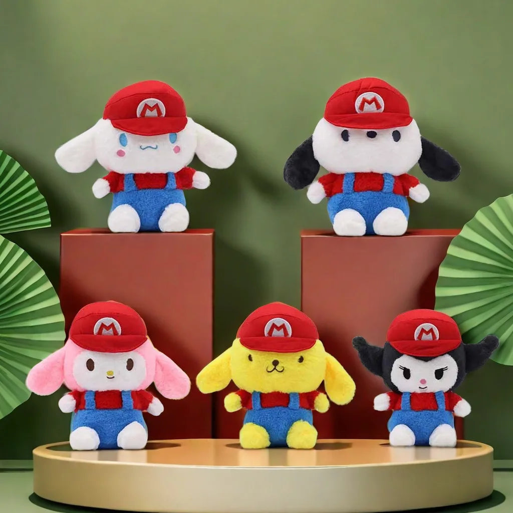 Mario Sanrio Kawaii Plushies