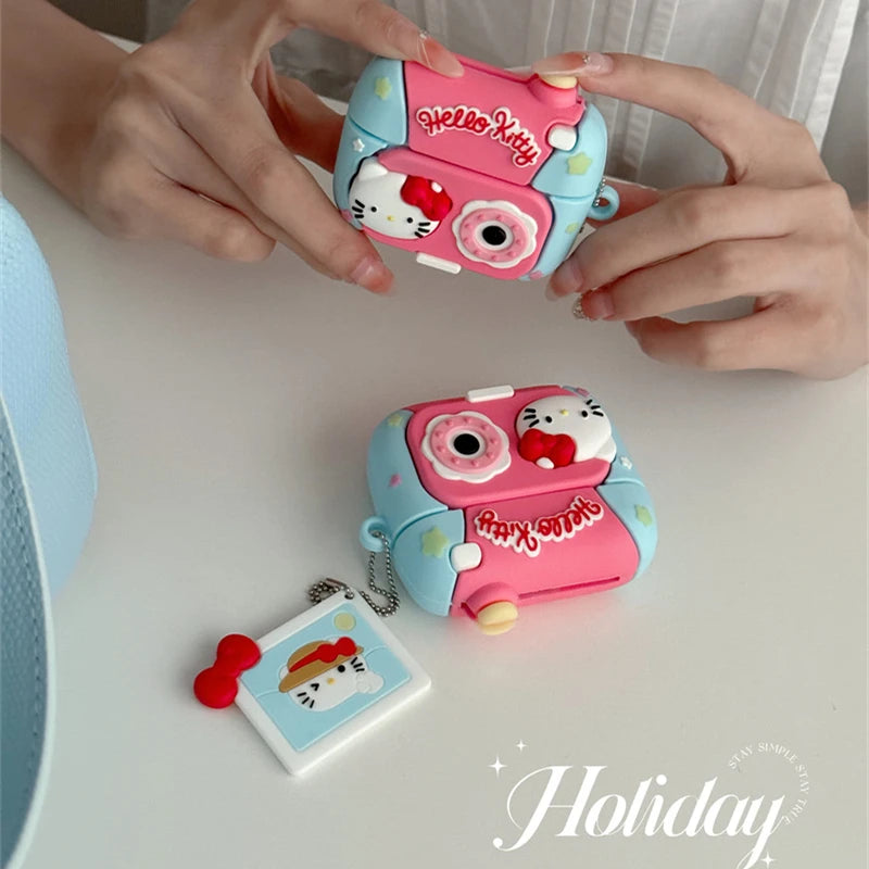 Hello Kitty Camera Style AirPods Case