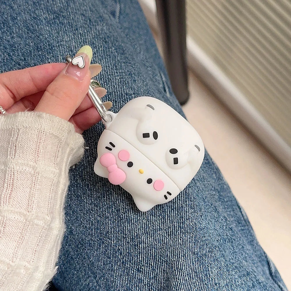 Hello Kitty Cute Silicone Airpods Case