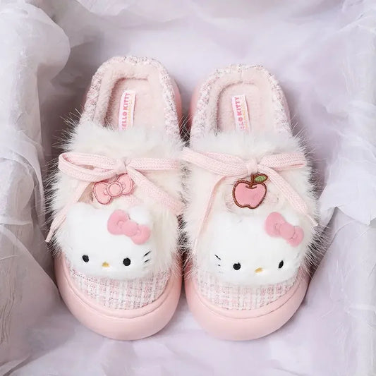 Sanrio Fluffy Plush Slippers