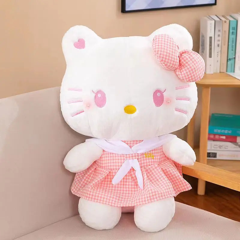 Hello Kitty Gingham Pastel Plushies