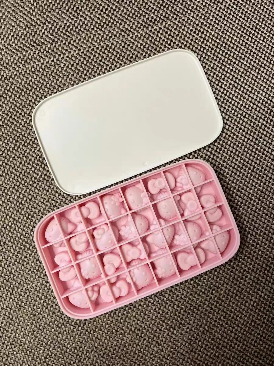 Hello Kitty Ice Tray Cube Mold