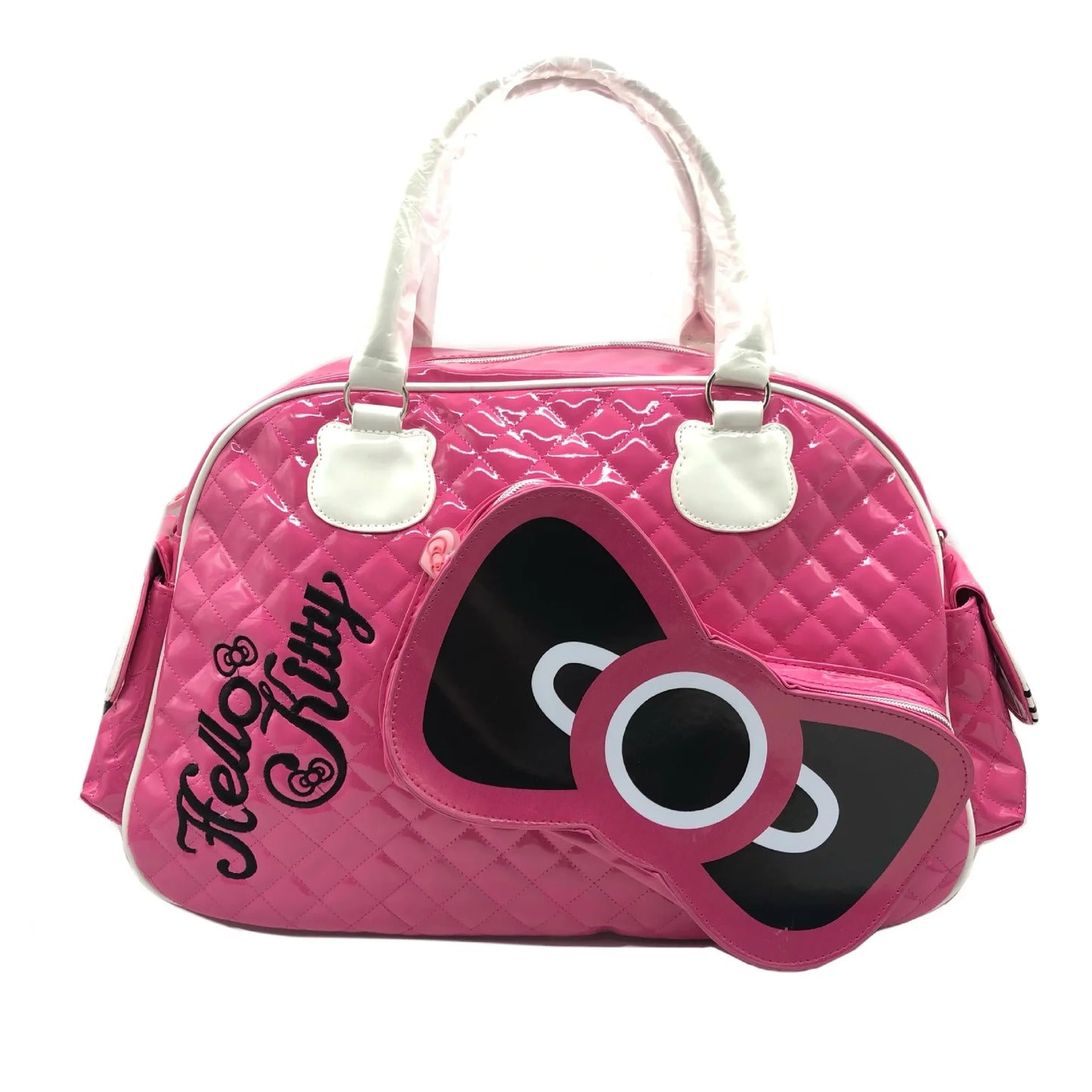 Hello Kitty Bag Cute Pink Glossy Bag