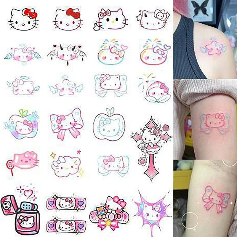 Sanrio Kawaii Tattoo Stickers