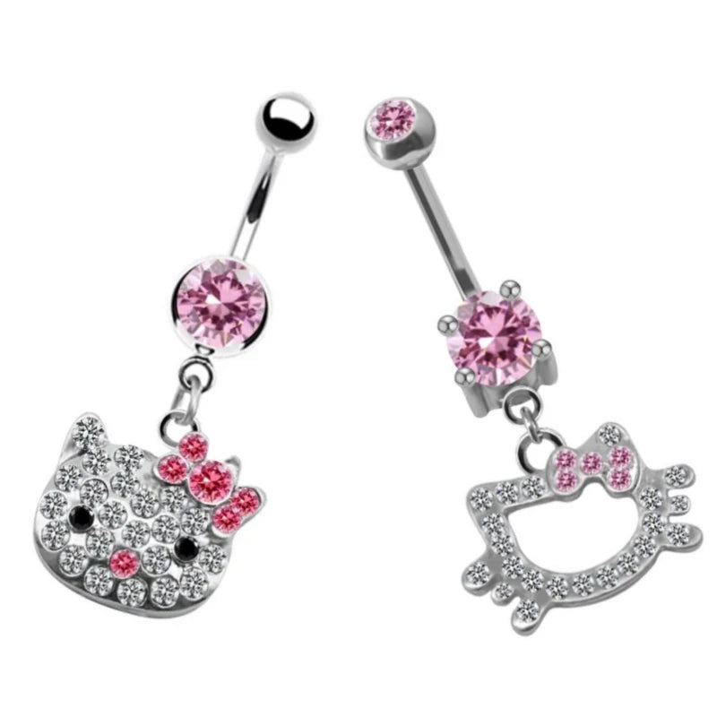 Hello Kitty Belly Ring