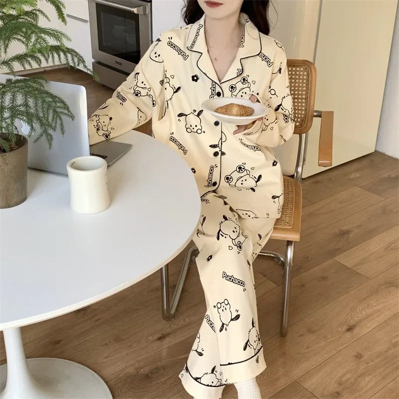 Pochacco Kawaii Sanrio Pajamas