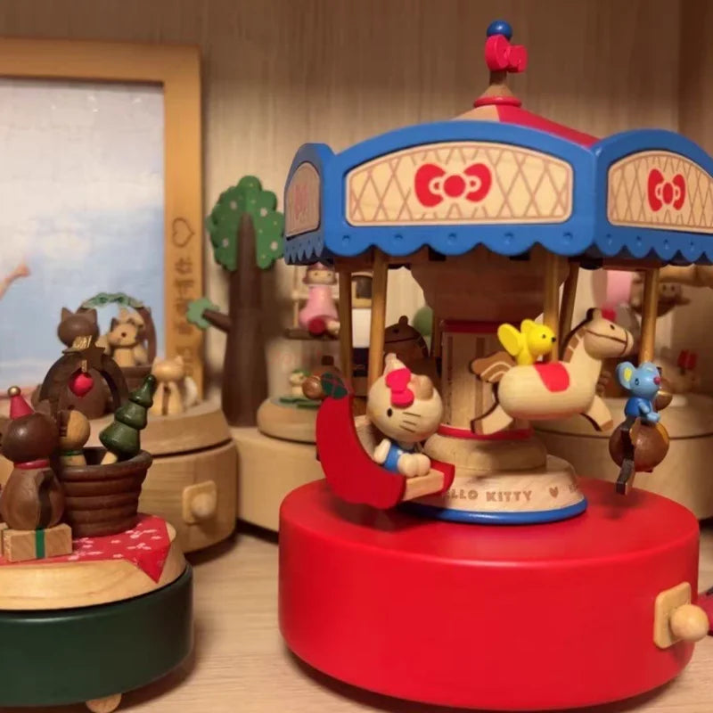 Hello Kitty Music Box Gift Toy Figurine