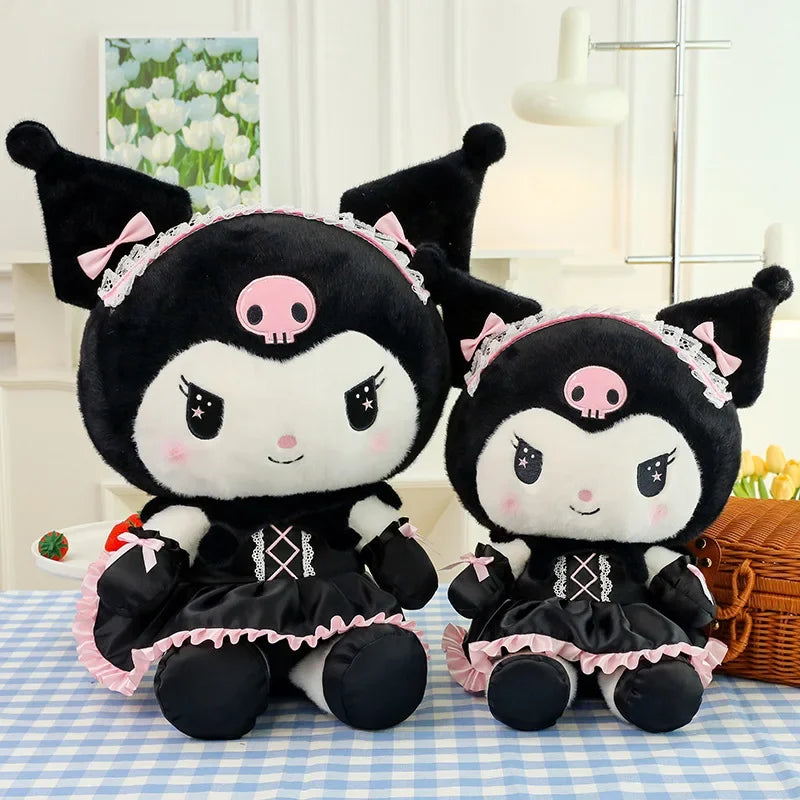 Kuromi Dark Goth Pastel Plushie