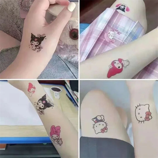 Sanrio Kawaii Tattoo Stickers