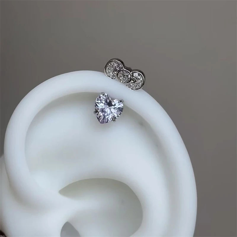 Hello Kitty Helix Earring Jewerly