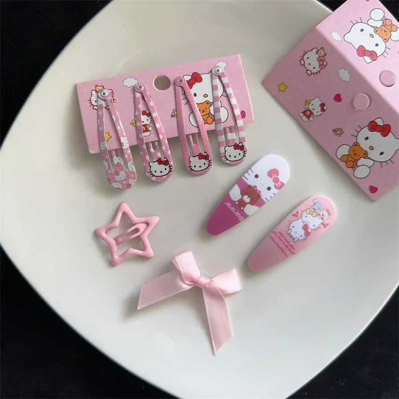 Hello Kitty Kawaii Hair Clip Set