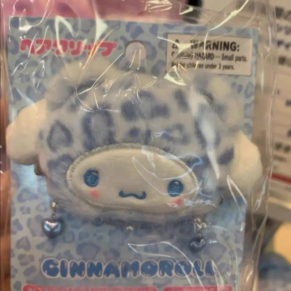 Sanrio Hello Kitty Cinnamoroll Leopard Print Hairclip