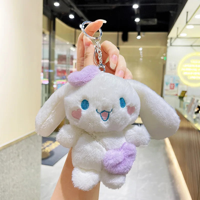 Cinnamoroll Plush Kawaii Adorable Matching Keychain