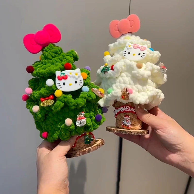 Hello Kitty Plush Christmas Tree Ornament Decor