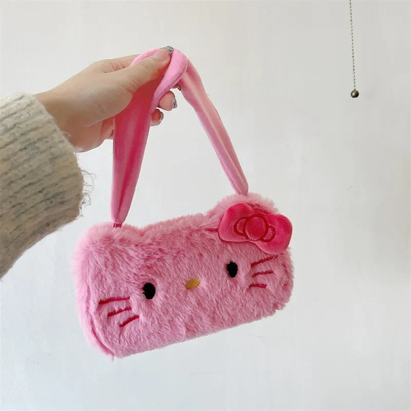 Hello Kitty Pink Plush Purse Phone Case